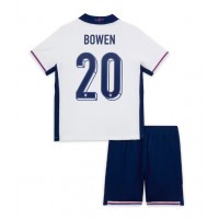 Camiseta Inglaterra Jarrod Bowen #20 Primera Equipación para niños Eurocopa 2024 manga corta (+ pantalones cortos)